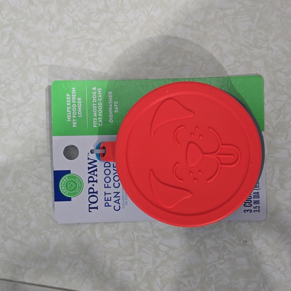 Top Paw Pet Food Can Covers NWT